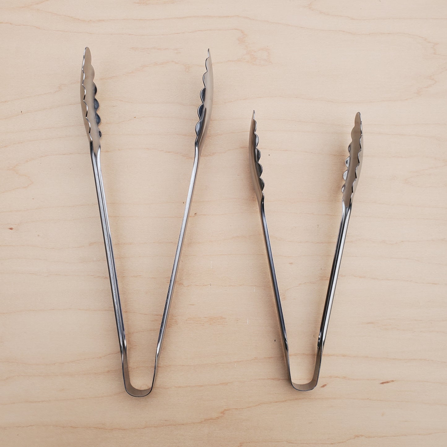 Utility Kitchen Tongs - Stainless