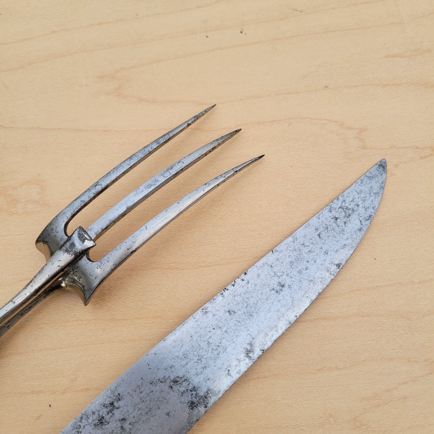 Antique Lamb Carving Set 96 Dubost French