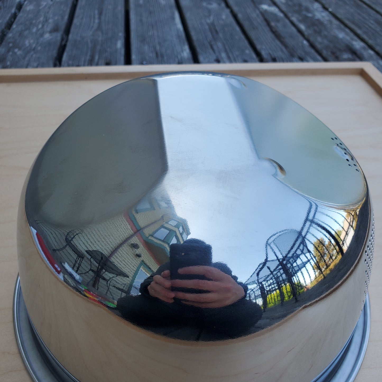 3Way Rinsing Bowl - Stainless Steel