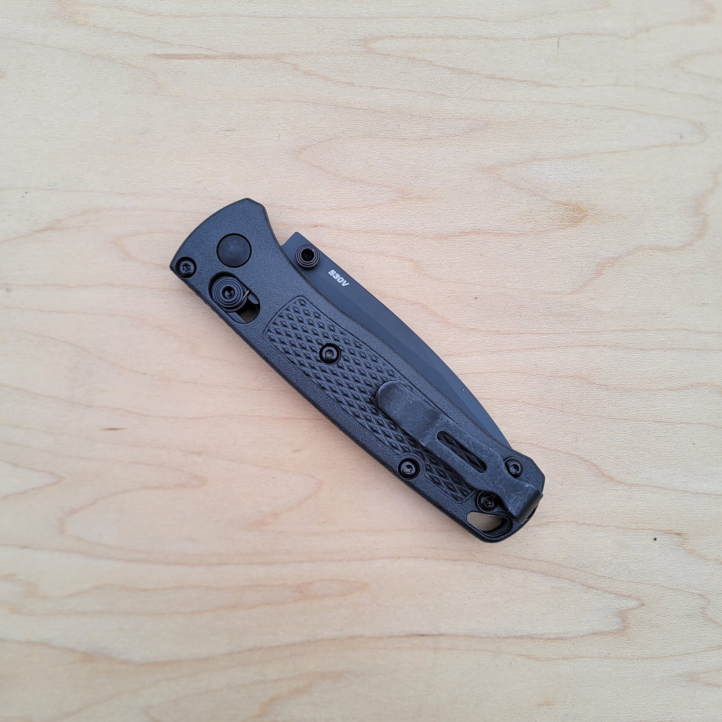 Benchmade 533BK-2 Mini Bugout - Black CF-Elite
