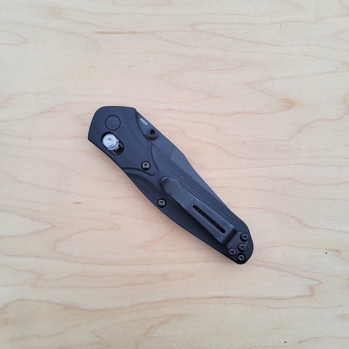Benchmade 945BK-1 Mini Osborne - Black G10