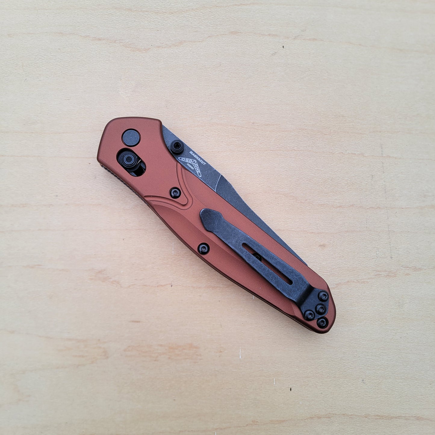 Benchmade 940BK-03 Osborne - MagnaCut Burnt Copper Aluminum