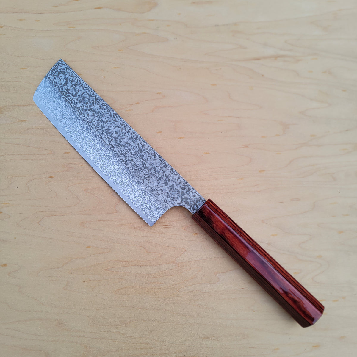 Kei Kobayashi SG2 Damascus 160mm Nakiri