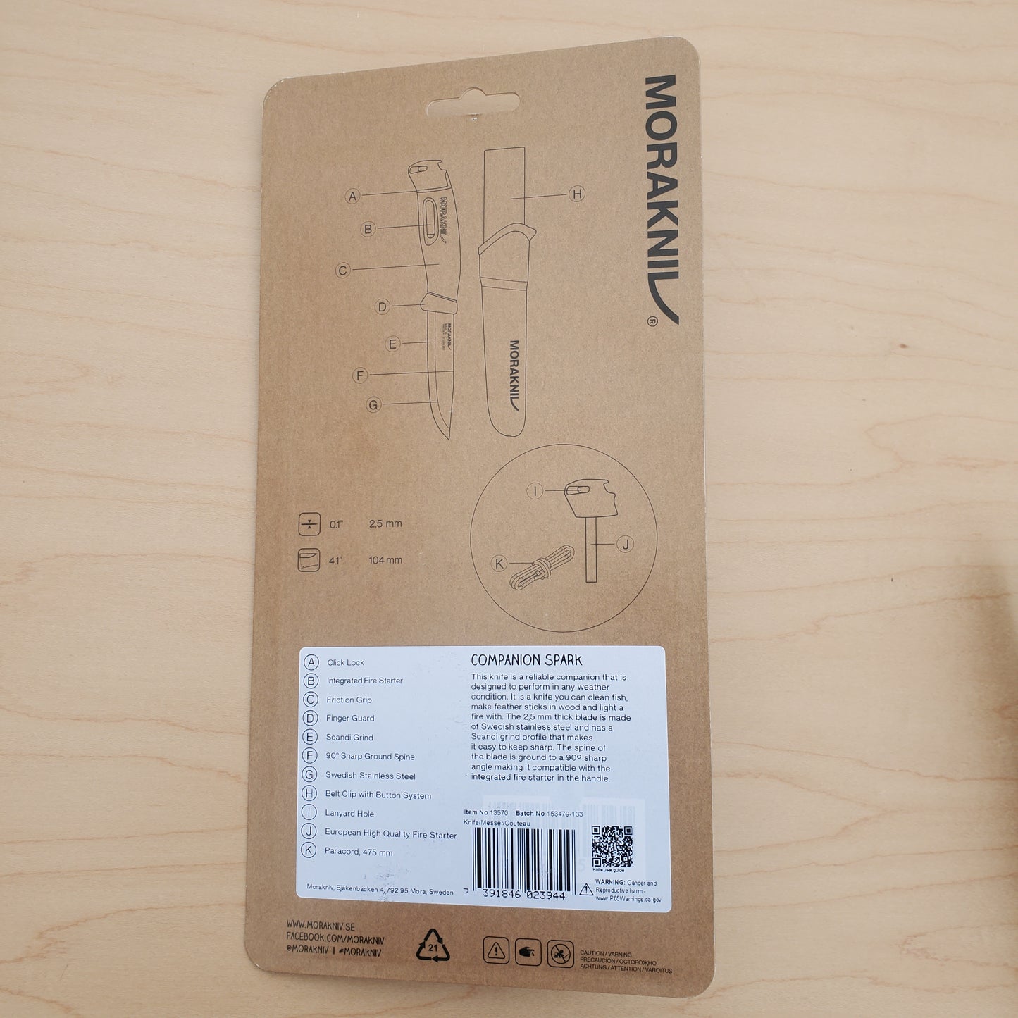 Morakniv Companion Spark