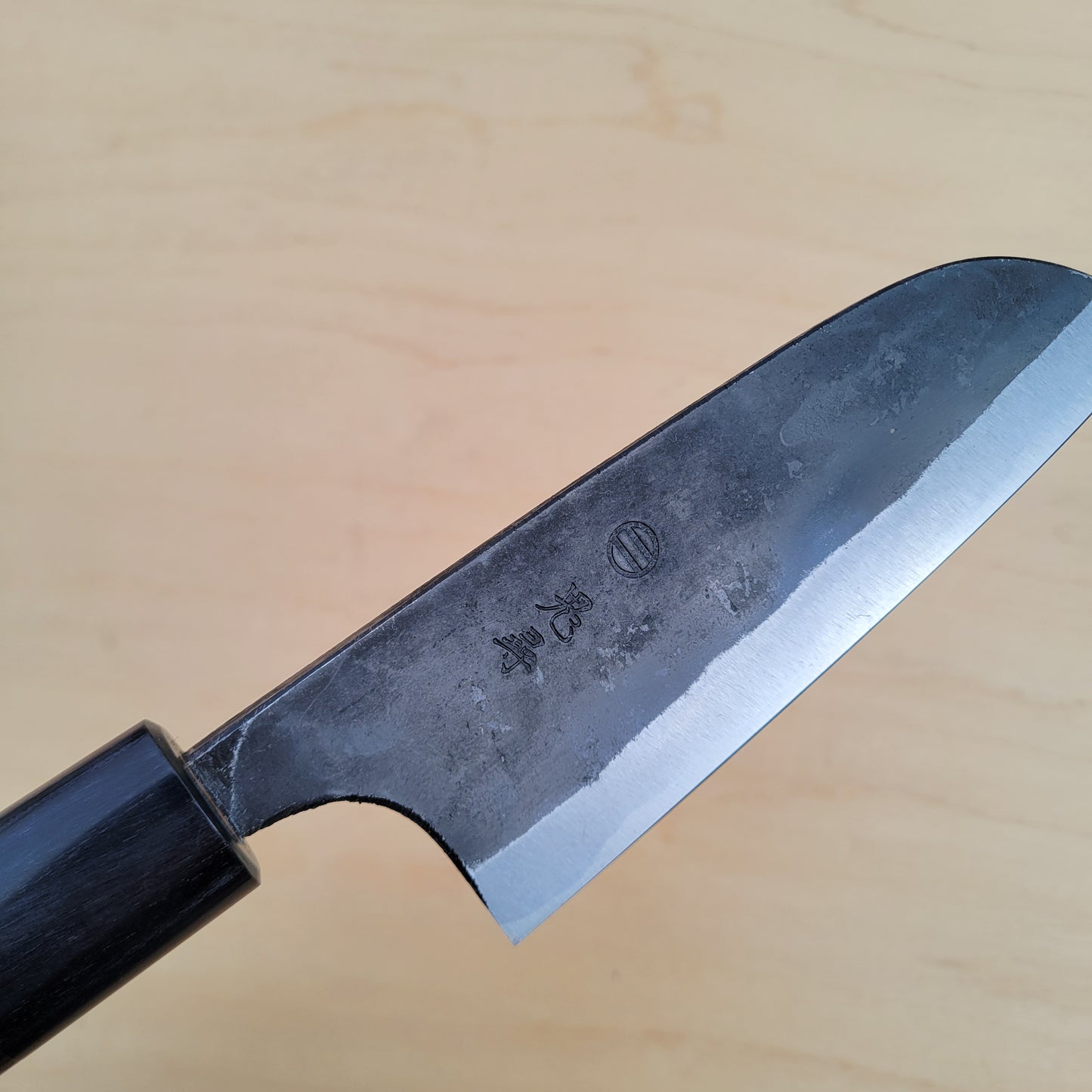 Onihiro Shirogami #1 120mm Santoku - Rosewood