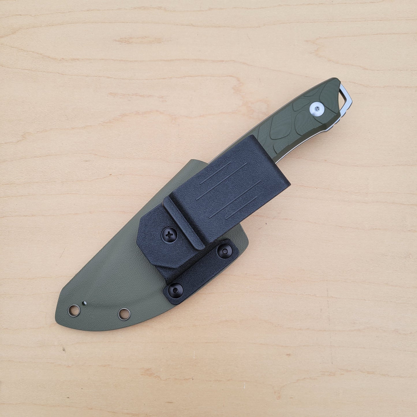 QSP Tiny TOT Fixed Blade - OD Green G10