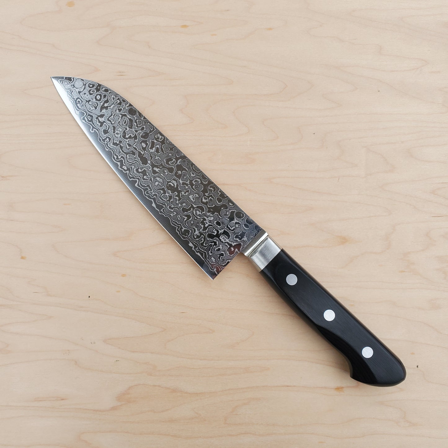 Tsunehisa 45 Layer Damascus 170mm Santoku