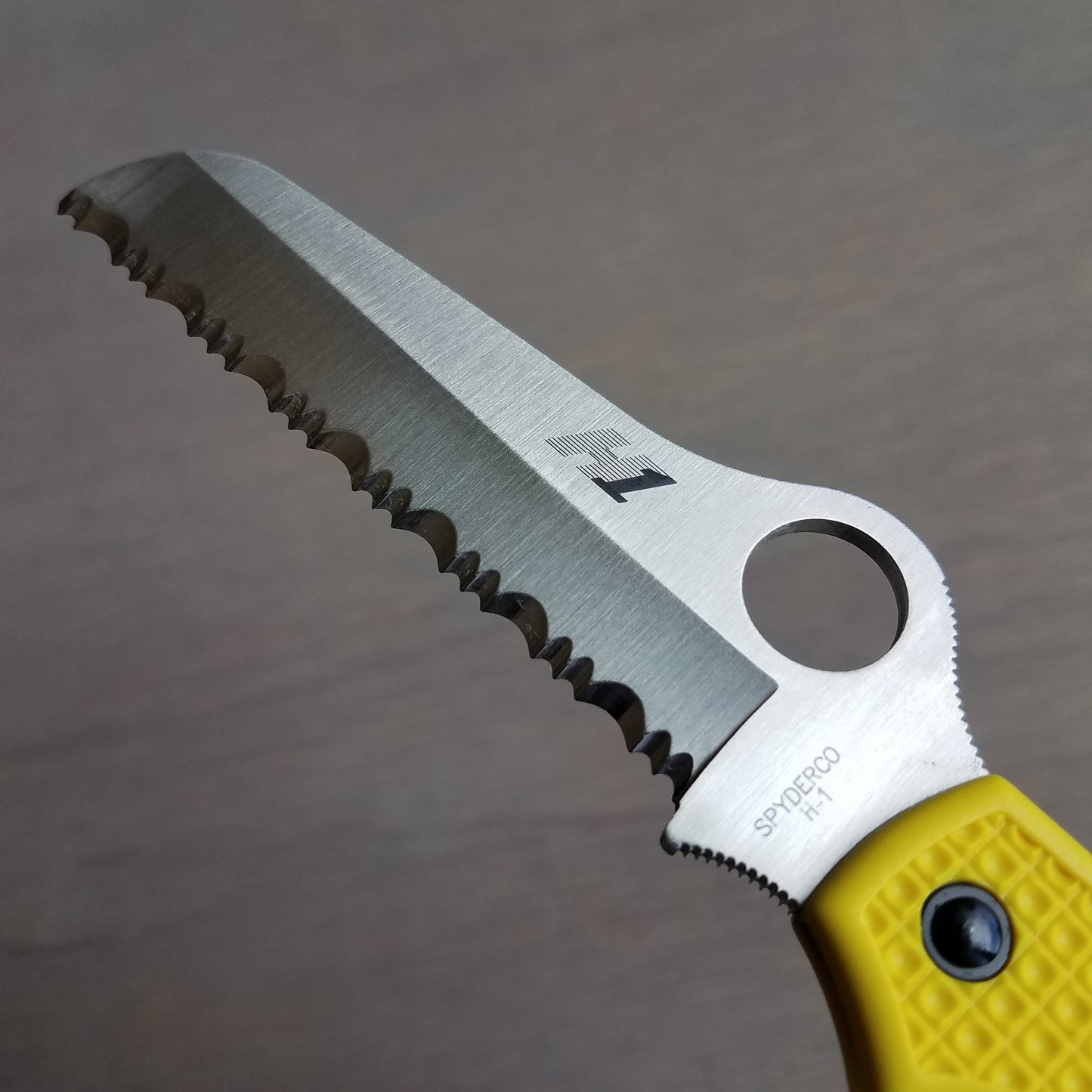 Spyderco Atlantic Salt Lockback - Yellow H2 - C89SYL