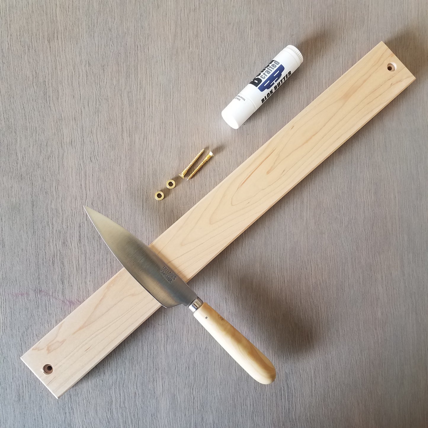 Mag-Blok 18" Magnetic Knife Strip - Maple