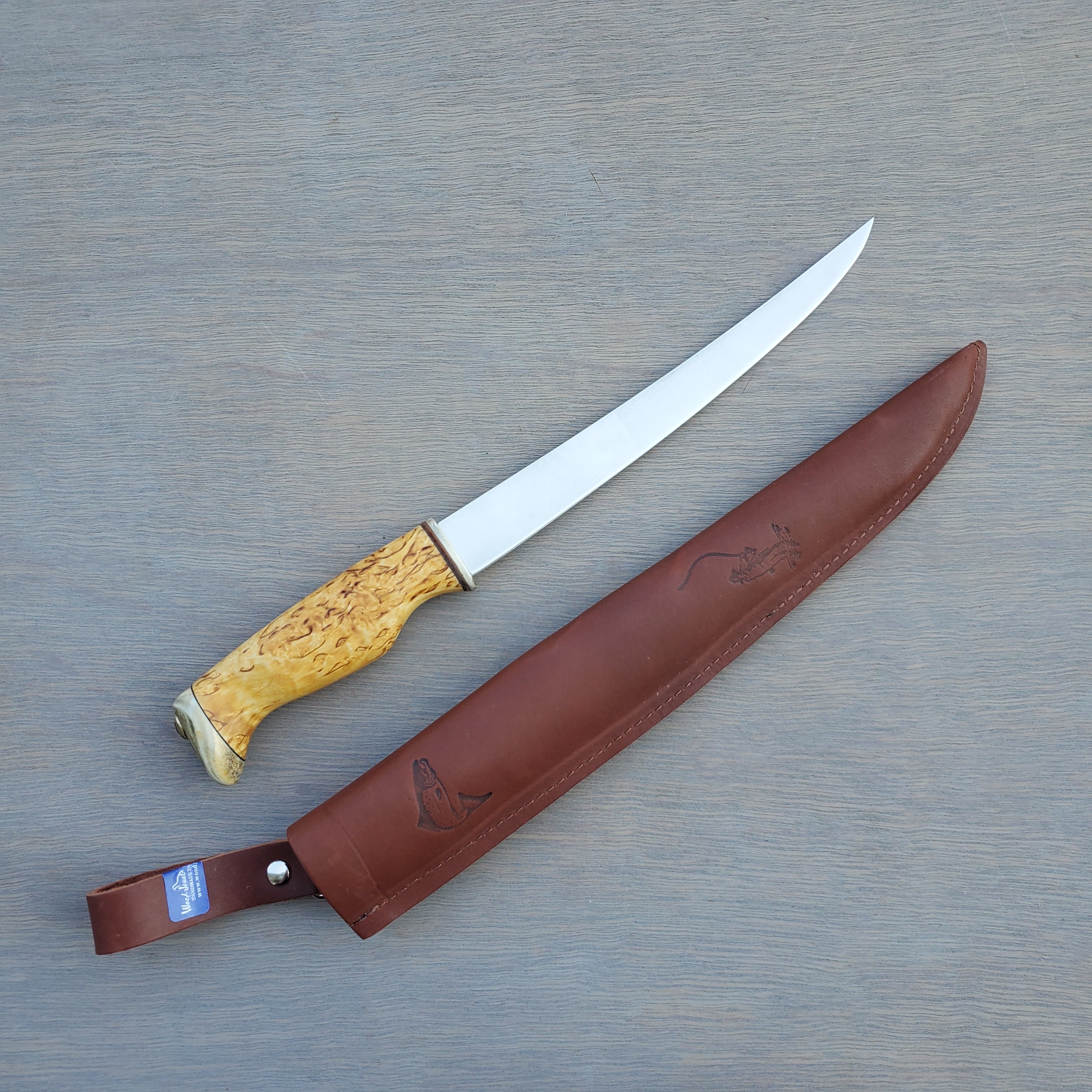 Wood Handle Fillet Knives