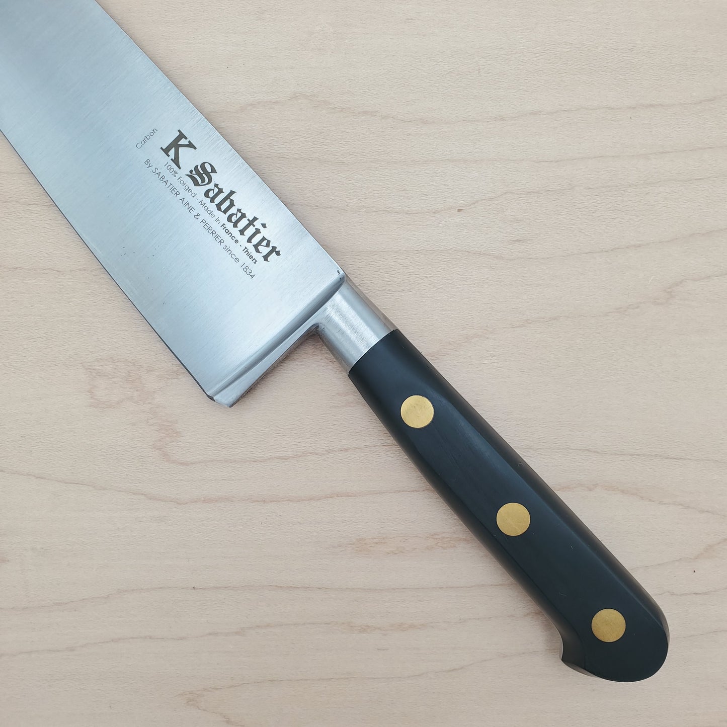 K Sabatier 9" Chef Authentique Carbon
