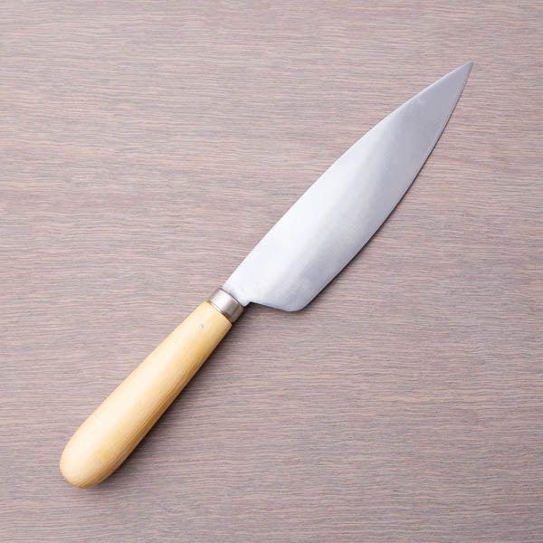Pallares 'Leaf' 6" Kitchen Knife - Carbon Steel - Boxwood