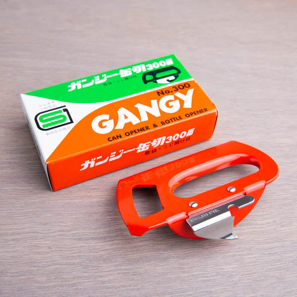 Japanese Can Opener 3-in-1 GANGY KANKIRI Stainless Steel（缶切り