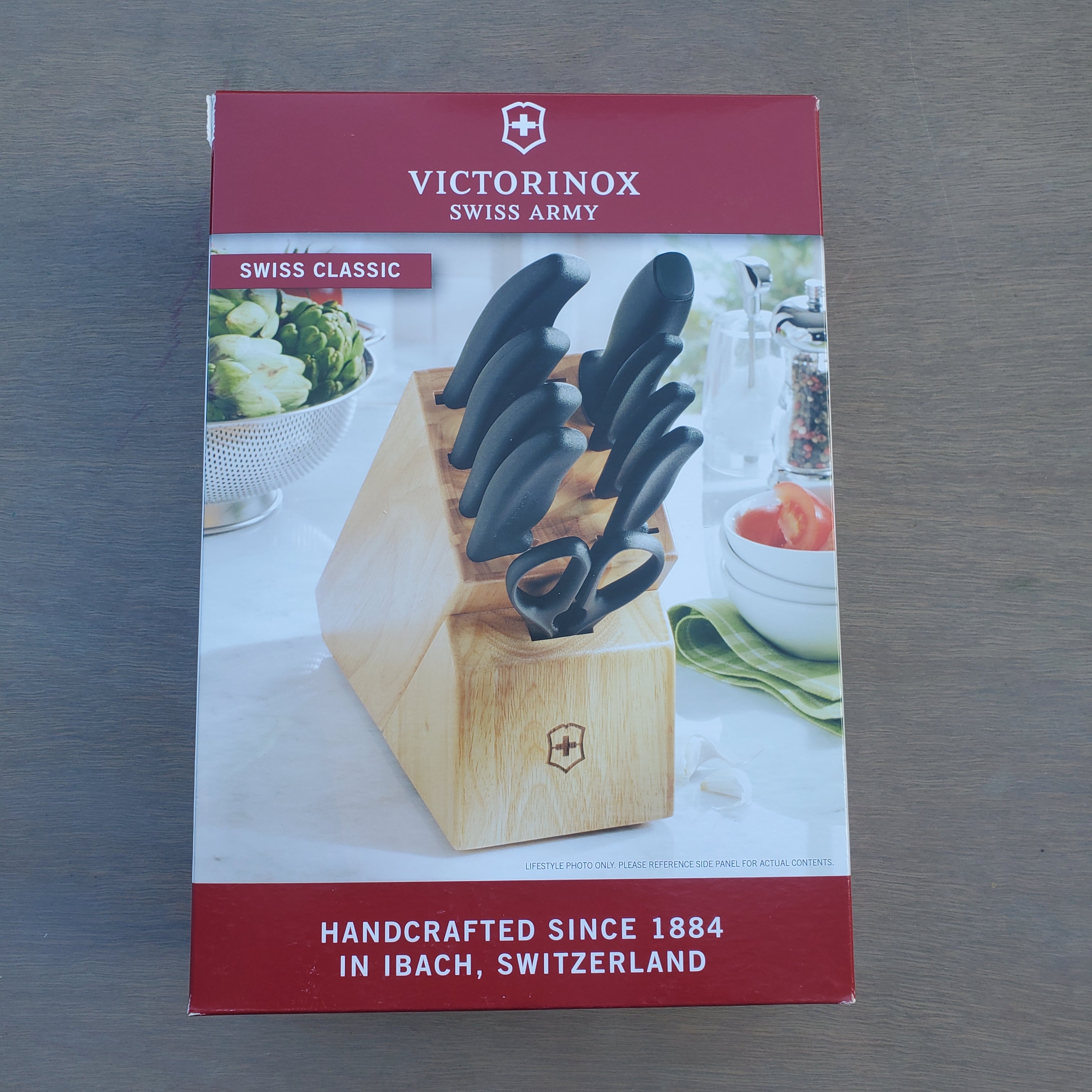 Victorinox Swiss Classic Cutlery Block - Brown - 0 in