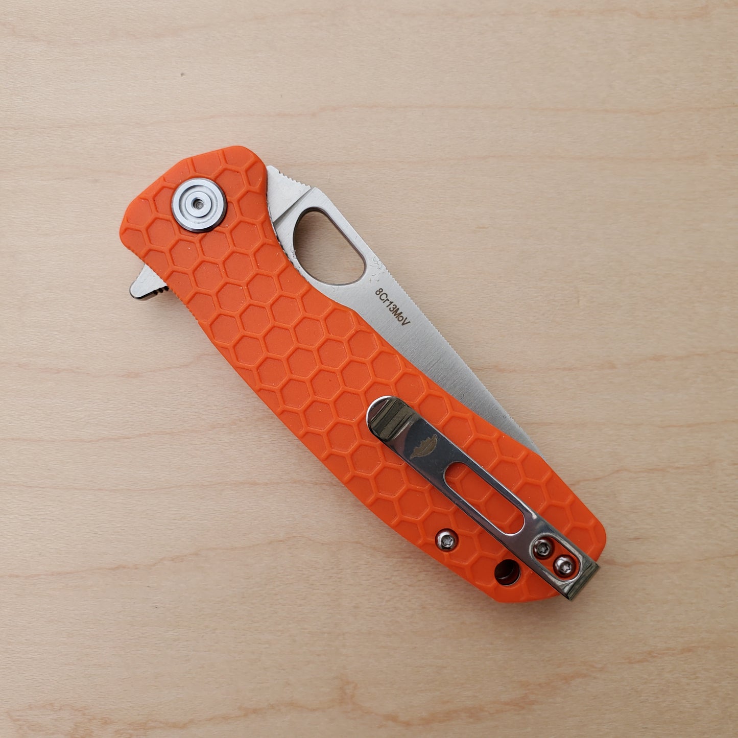 Honey Badger Medium Leaf - Orange