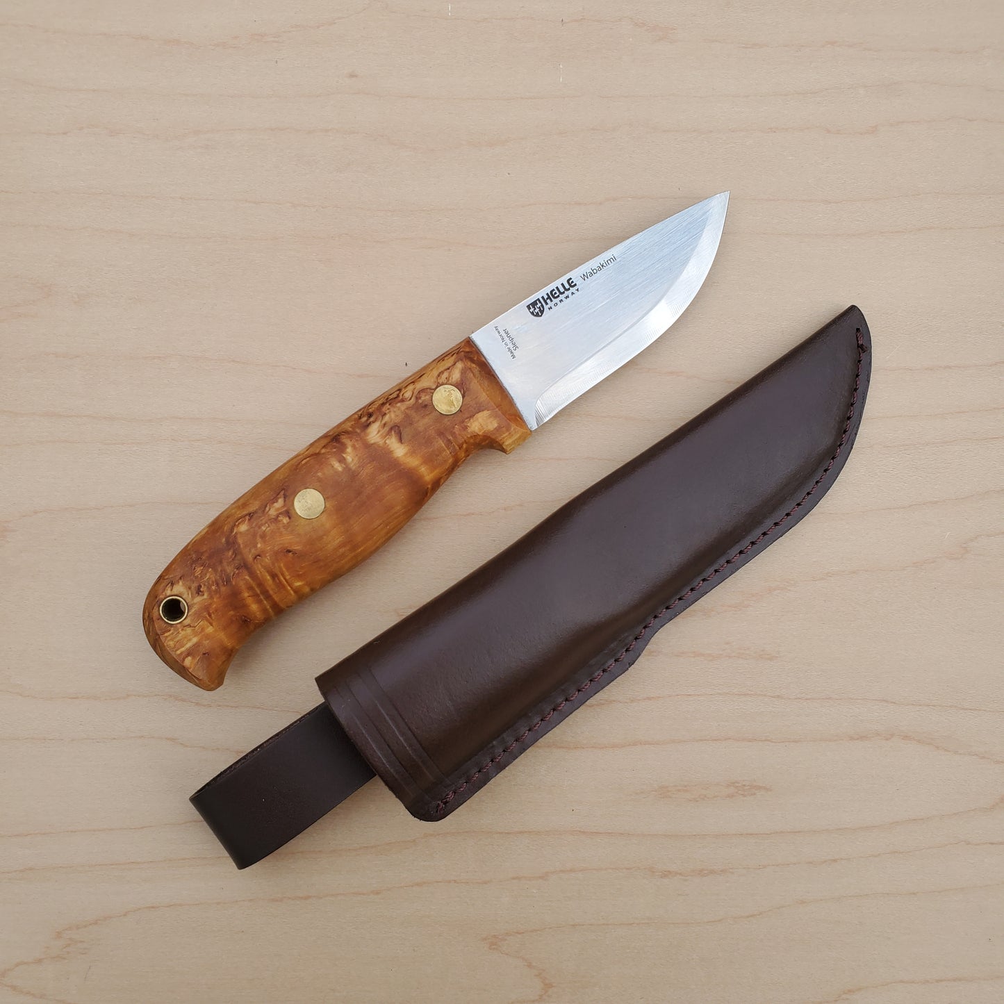 Helle Wabakimi Bushcraft Knife - Sleipner Tool Steel