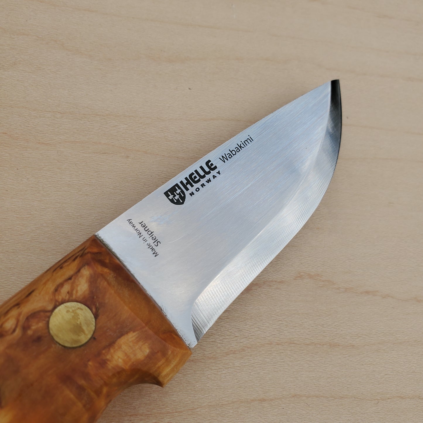 Helle Wabakimi Bushcraft Knife - Sleipner Tool Steel