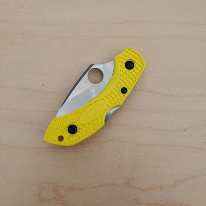 Spyderco Dragonfly 2 Salt Yellow Serrated C28SYL2