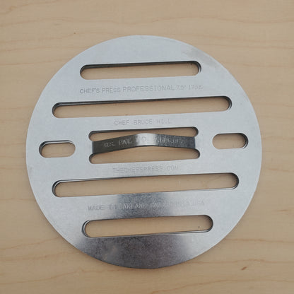 Chef's Press 7.5" Round Press 16oz.