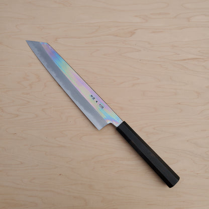 Sakai Kikumori Choyo Kiritsuke Gyuto 240mm Shirogami - Ebony