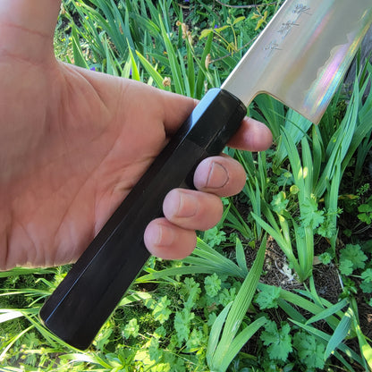 Sakai Kikumori Yugiri 180mm Kiritsuke Santoku