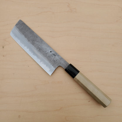 Sakai Kikumori Kikuzuki Rin 180mm Nakiri