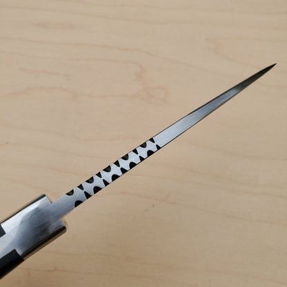 Dan Petersen Hunter 4.75" 52100 - Micarta w/ Flux Inlay