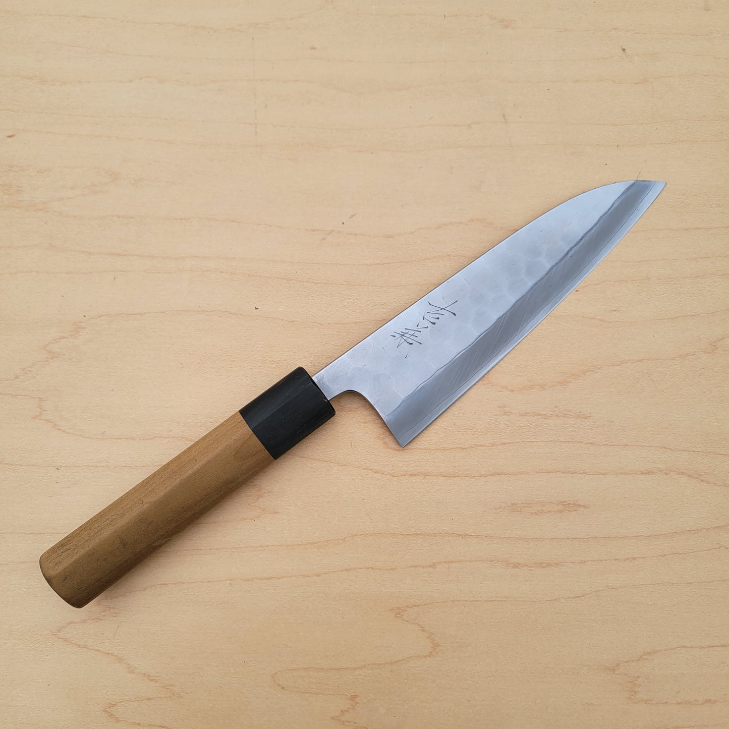 Used Yoshikane SKD 165mm Santoku Tsuchime