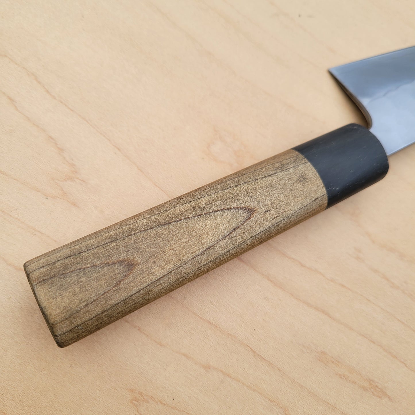 Used Yoshikane SKD 165mm Santoku Tsuchime