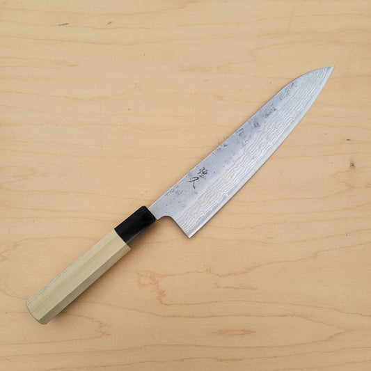 Tsunehisa Swedish Damascus Washiji 210mm Gyuto