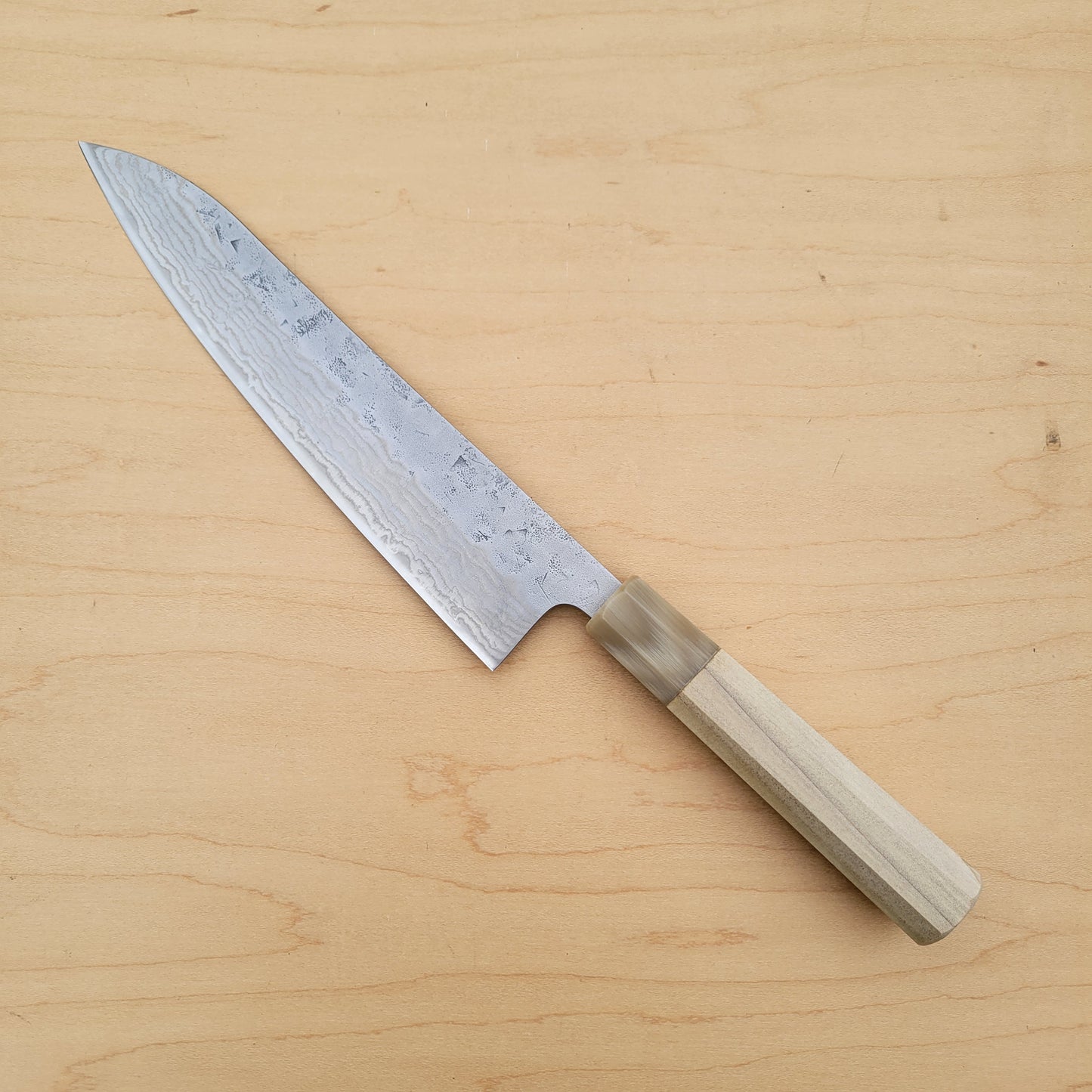 Tsunehisa Swedish Damascus Washiji 210mm Gyuto