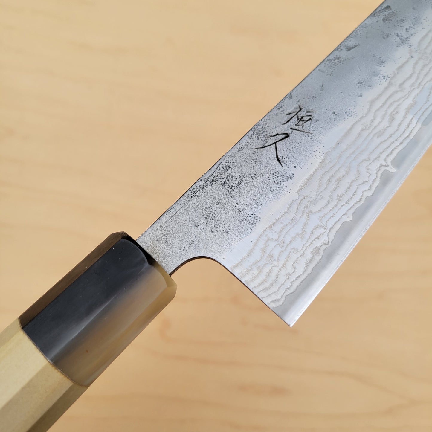 Tsunehisa Swedish Damascus Washiji 210mm Gyuto