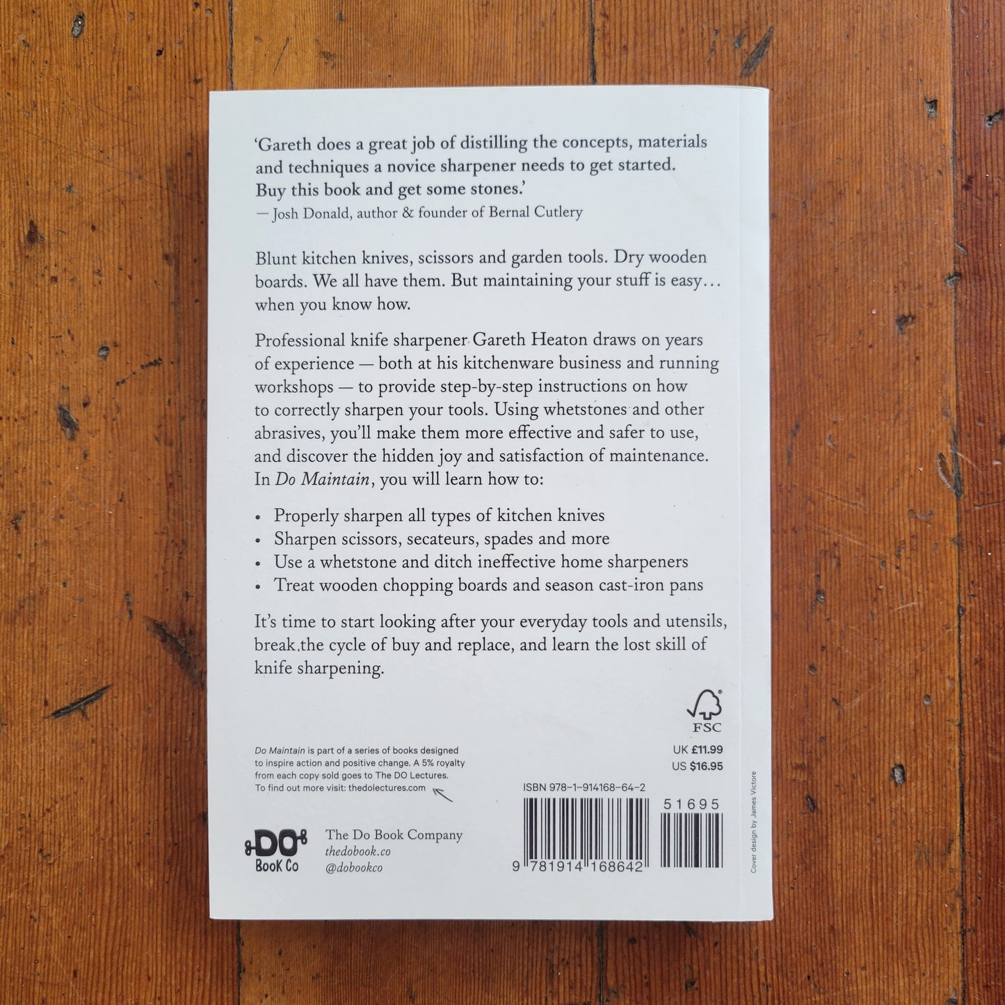 Do/ Maintain - How to sharpen knives, scissors and garden tools.