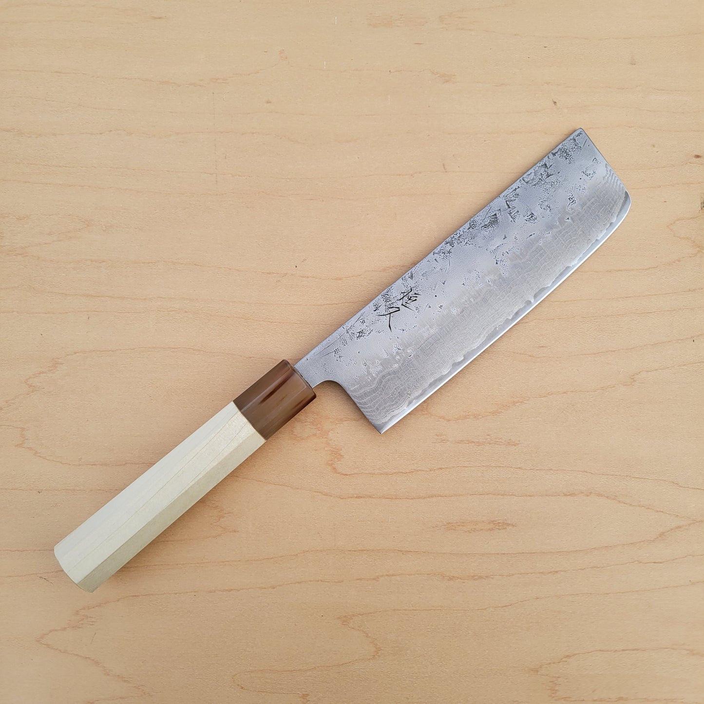 Tsunehisa Swedish Damascus Washiji 165mm Nakiri