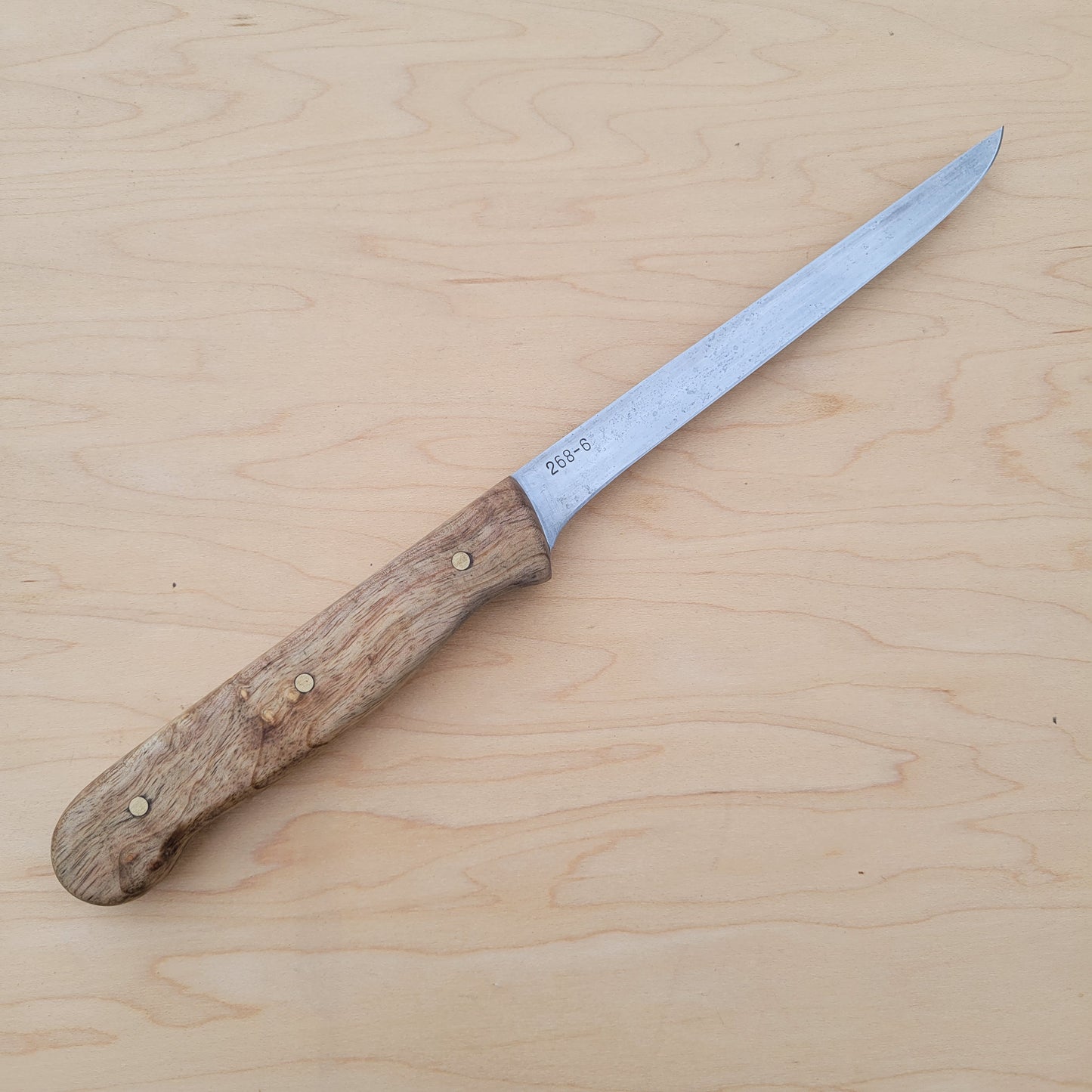 Used Ed. Wusthof 6" Boning Carbon - Rehandled