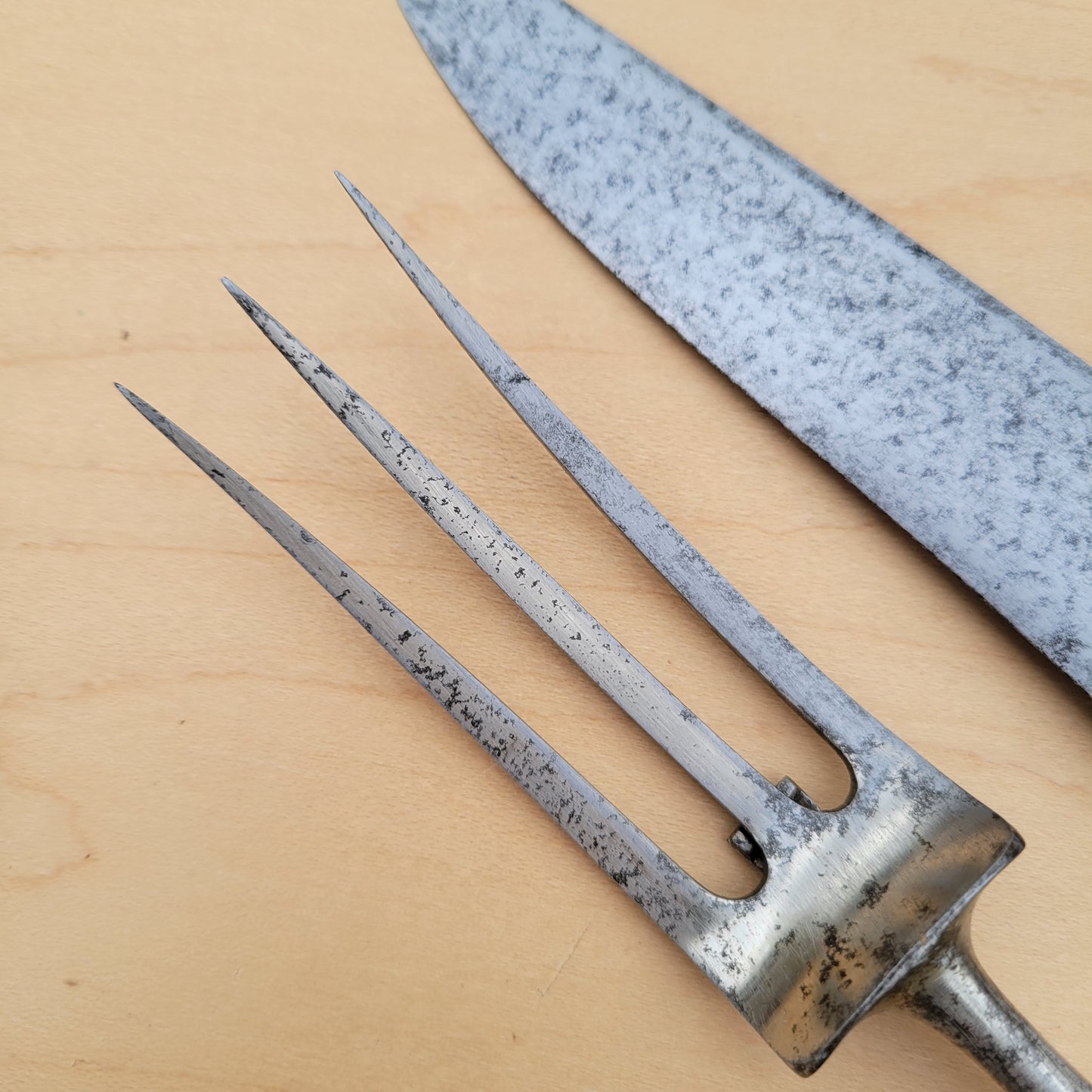 Antique Lamb Carving Set 96 Dubost French