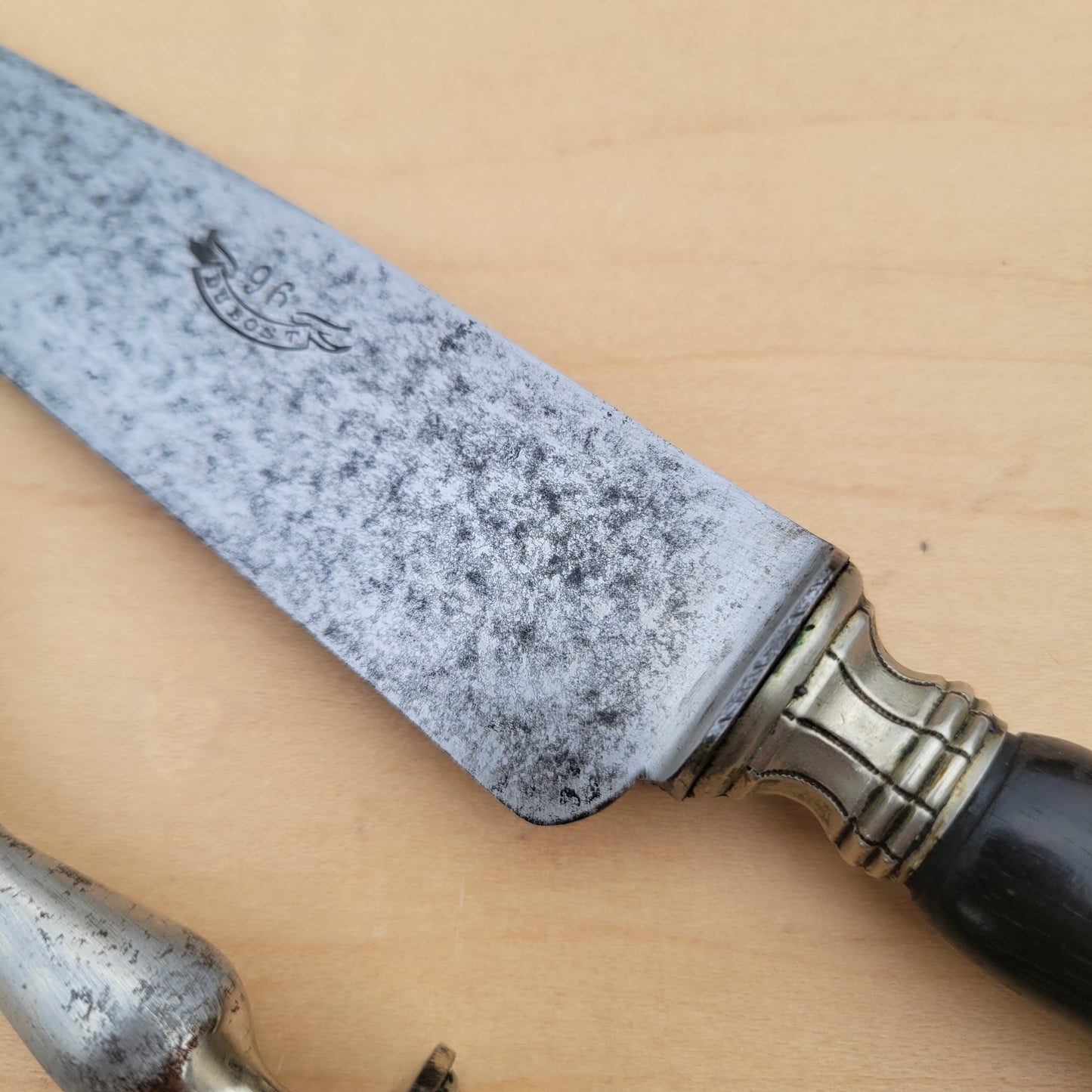 Antique Lamb Carving Set 96 Dubost French