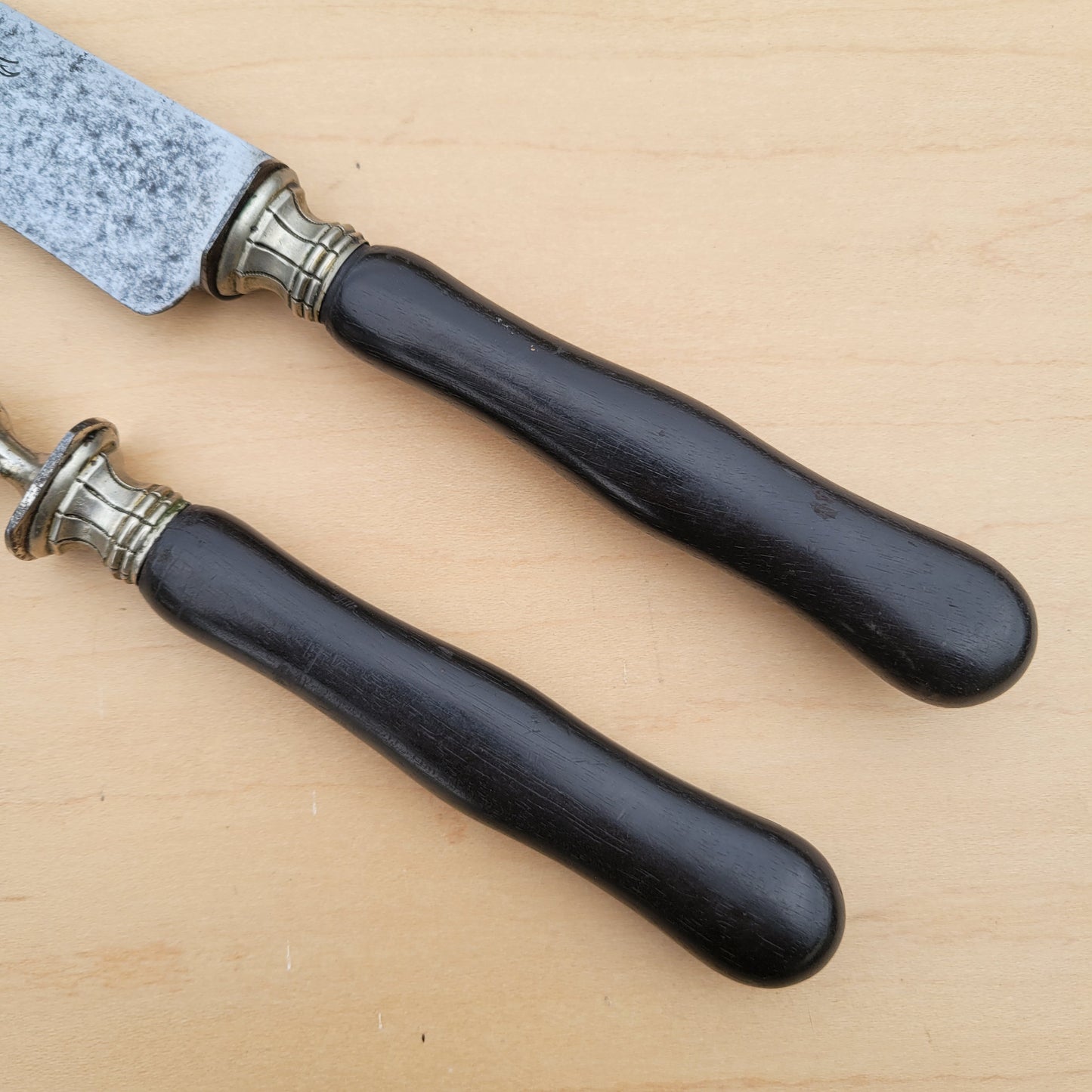 Antique Lamb Carving Set 96 Dubost French