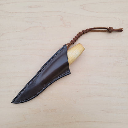 Leather Sheath for Morakniv 120/122 Wood Carving