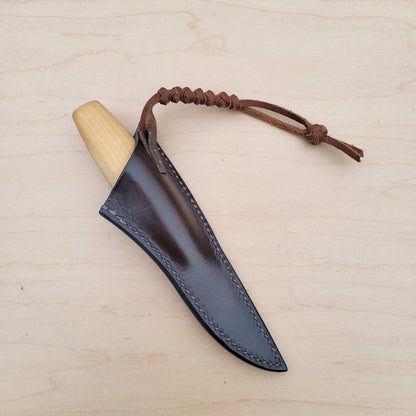 Leather Sheath for Morakniv 120/122 Wood Carving