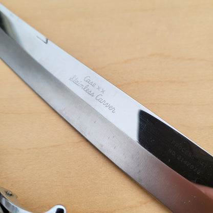 Case XX Stainless Carving Set Antler