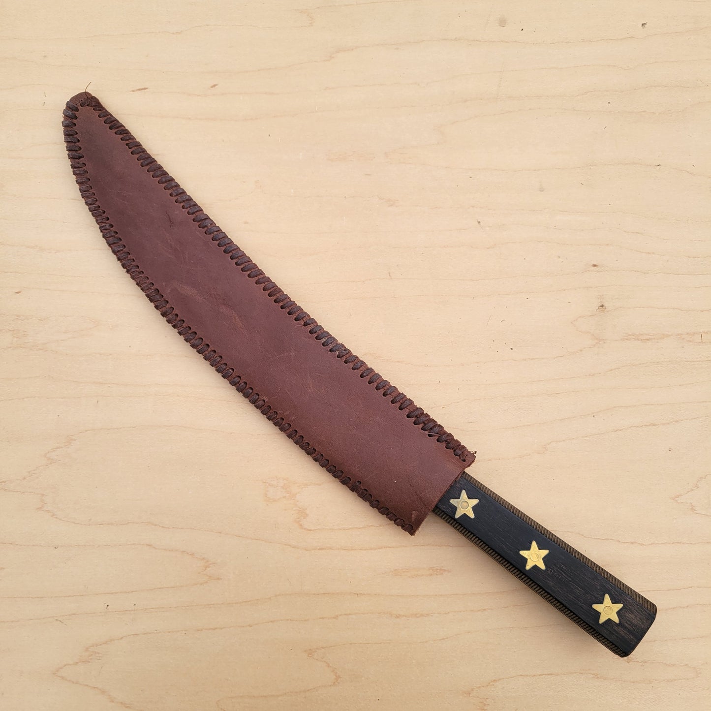 Foster Brothers 12" Scimitar Gold Star Carbon Steel - Used
