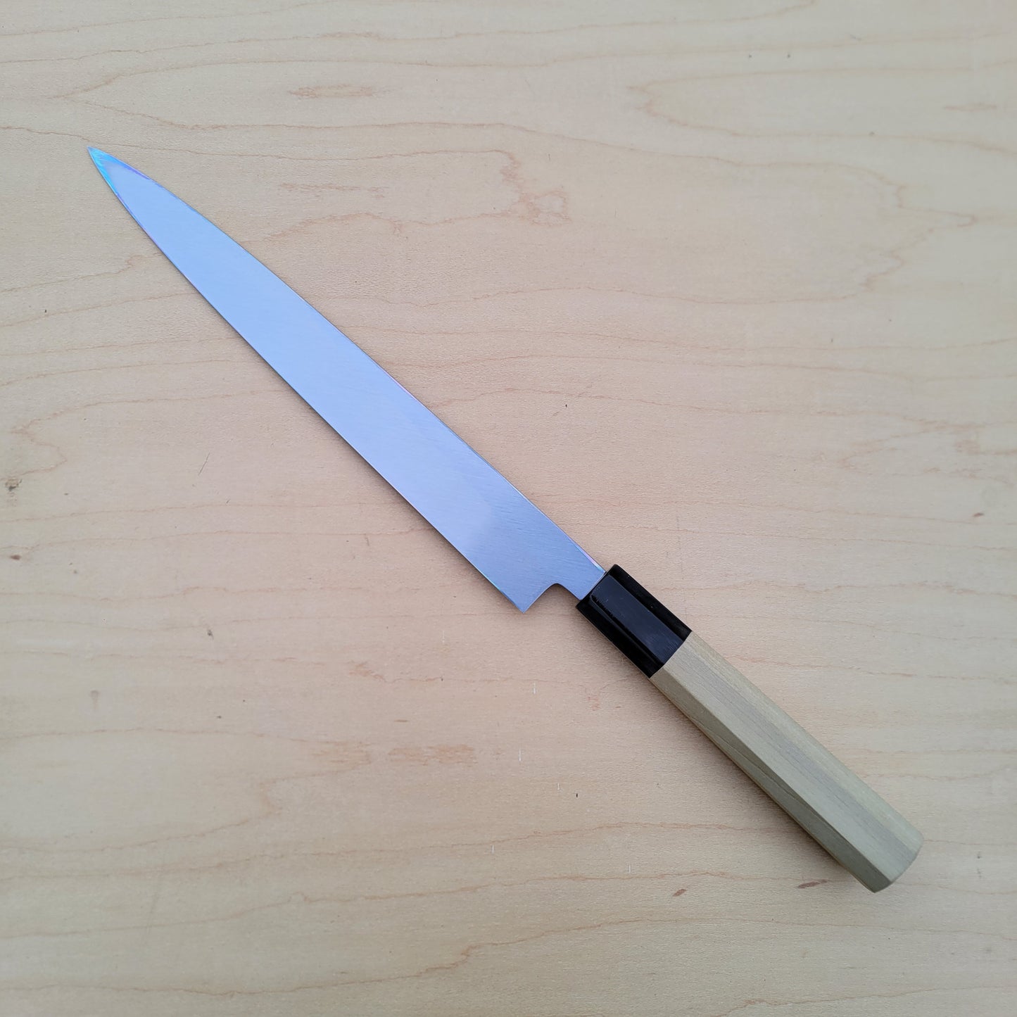 Touroku Sakai Masaya Shimizu 240mm Yanagi Kasumi Shirogami #2