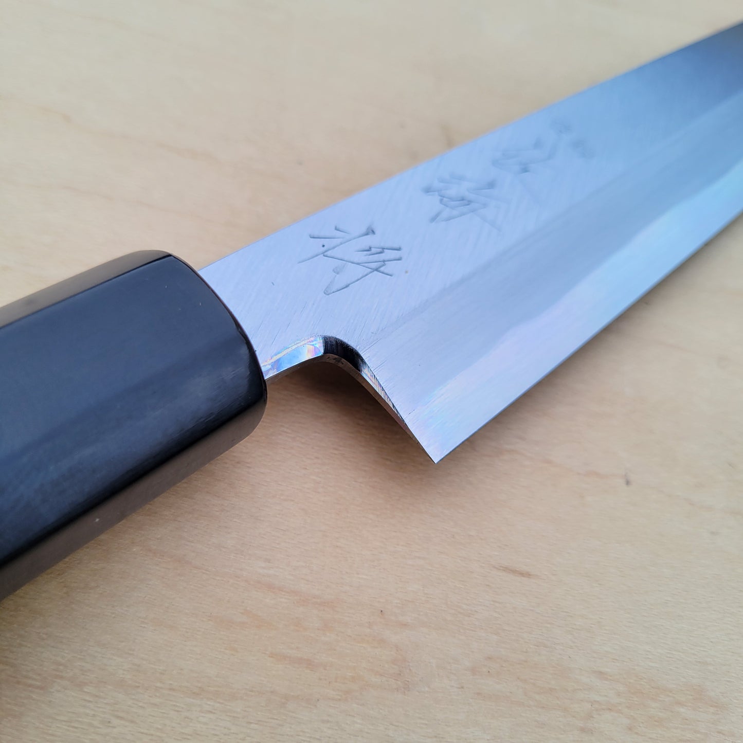 Touroku Sakai Masaya Shimizu 240mm Yanagi Kasumi Shirogami #2