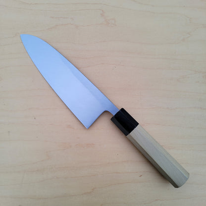 Touroku Sakai x Masaya Shimizu 180mm Deba Kasumi Shirogami #2