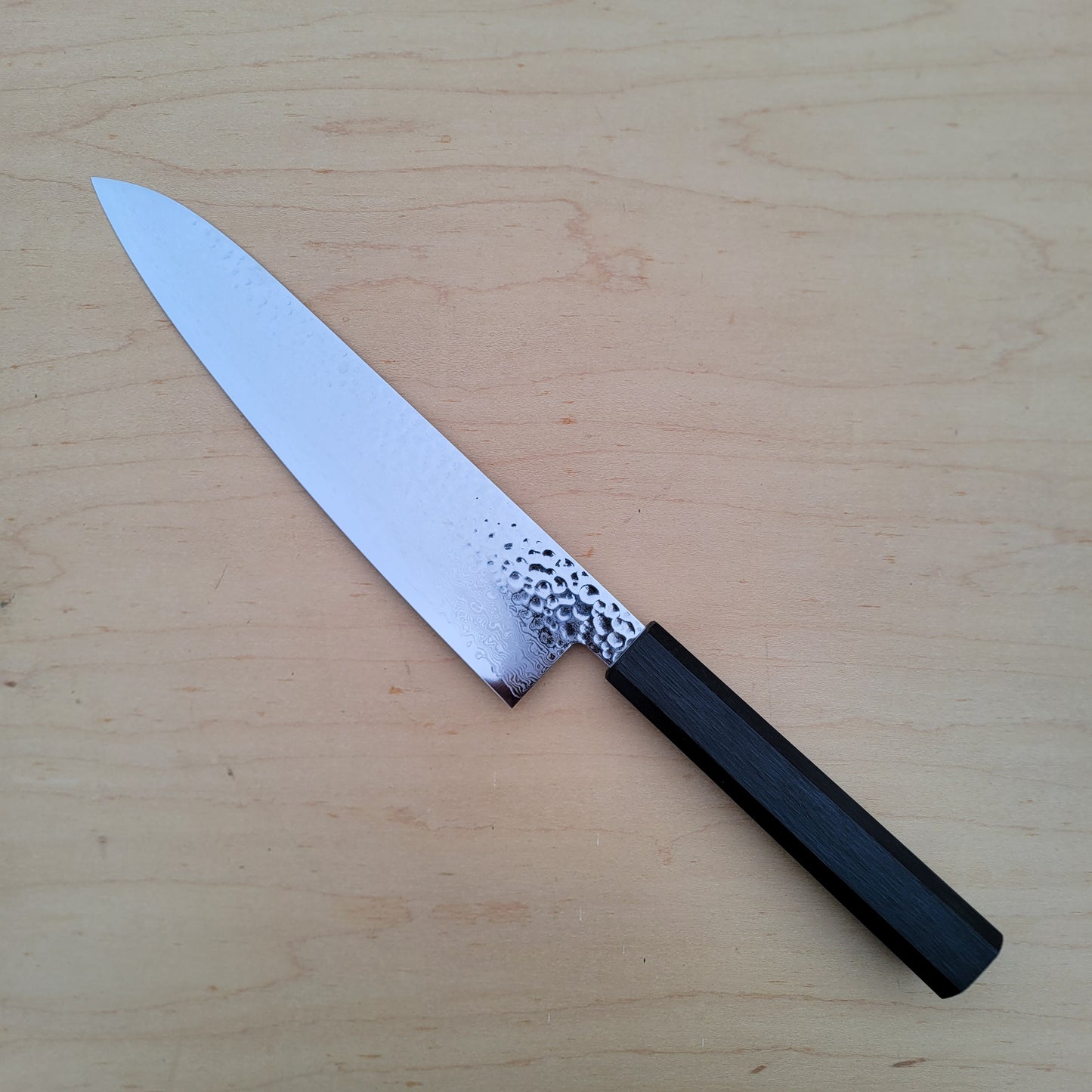 Touroku Sakai Kirameki 210mm Gyuto - 69 Layer Damascus Tsuchime