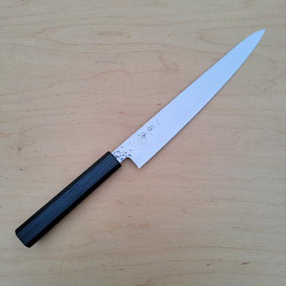 Touroku Sakai Kirameki 240mm Sujihiki - 69 Layer Damascus Tsuchime