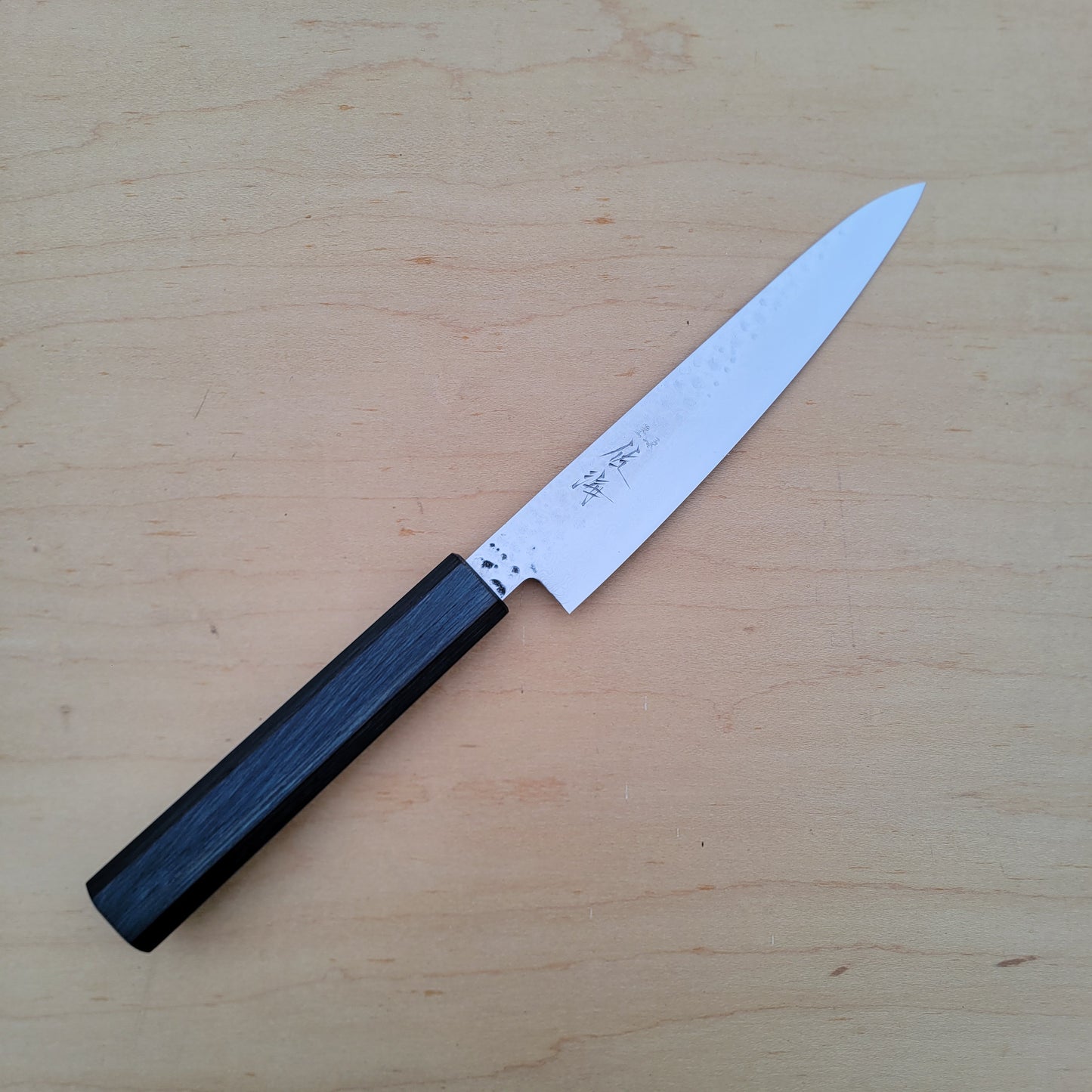 Touroku Sakai Kirameki 150mm Petty - 69 Layer Damascus Tsuchime