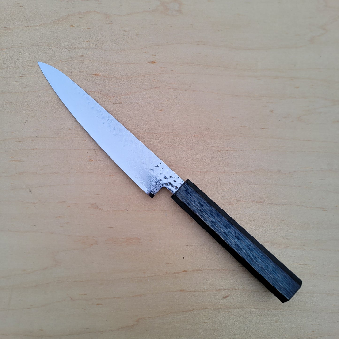 Touroku Sakai Kirameki 150mm Petty - 69 Layer Damascus Tsuchime