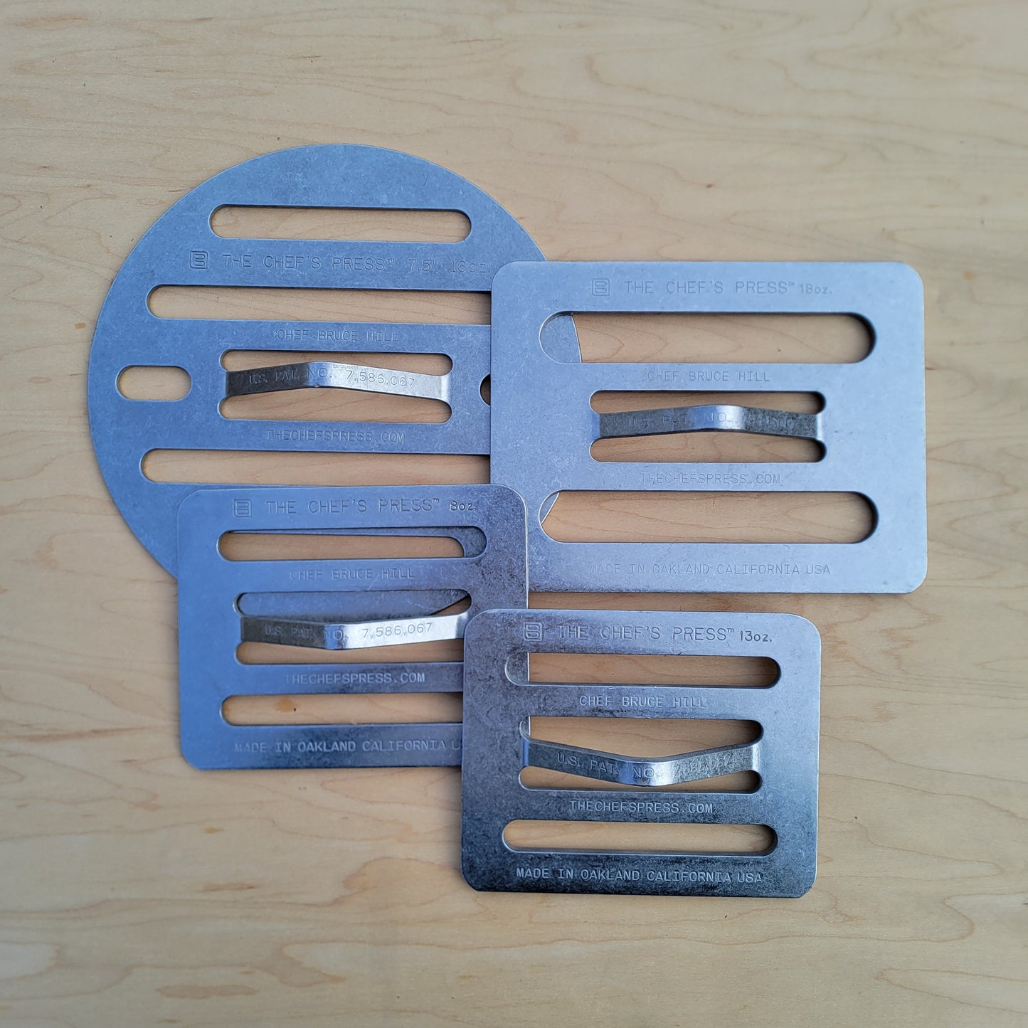 Chef's Press Complete Set of 4